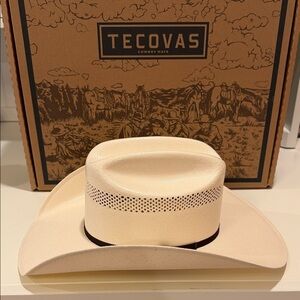 Tecovas Cattleman Straw Cowboy Hat